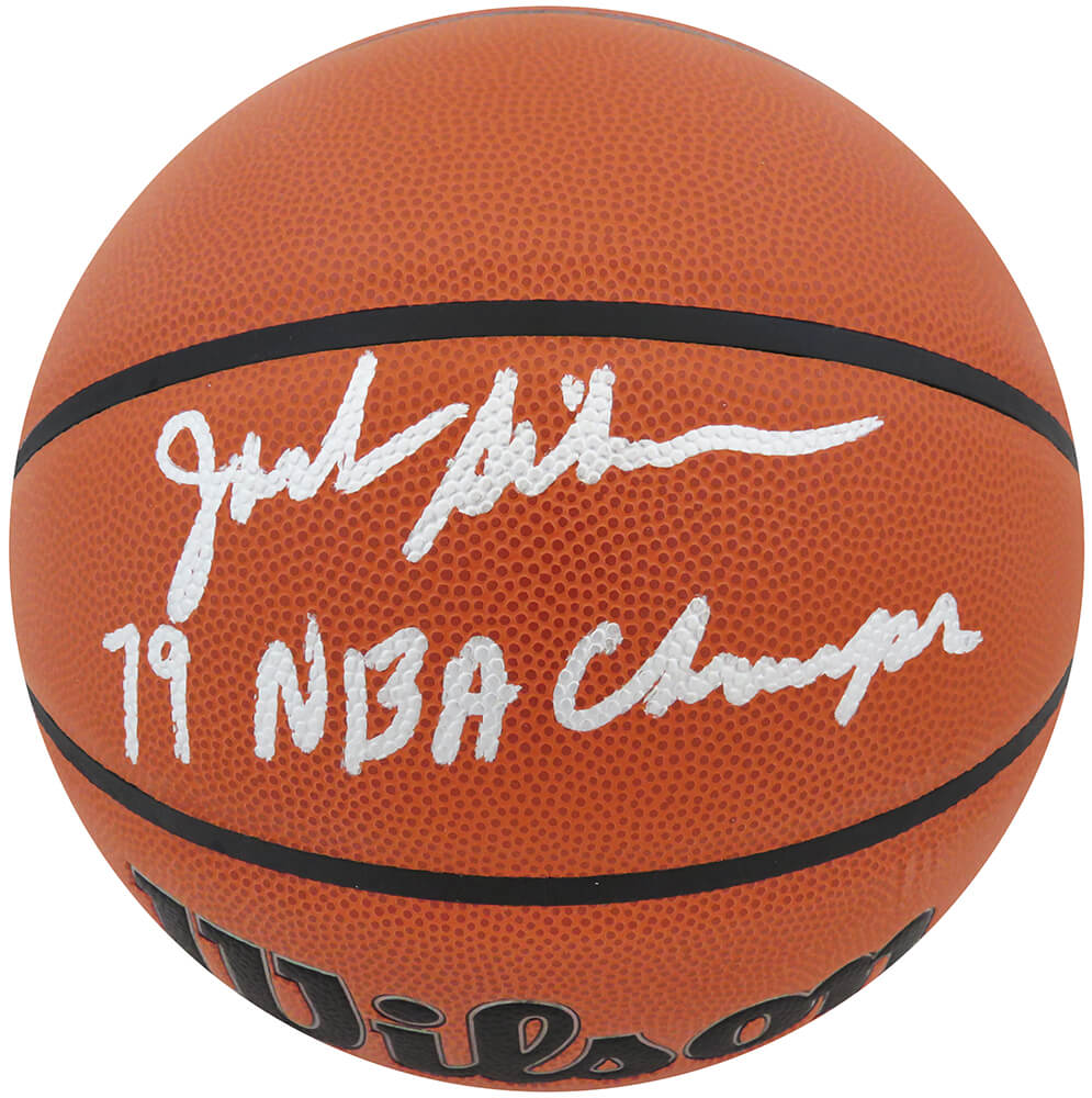Jack Sikma Signed Wilson Indoor/Outdoor NBA Basketball w/79 NBA Champs - SIKBSK206 - Jack Sikma Signed Wilson Indoor/Outdoor NBA Basketball w/79 NBA Champs product image