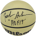 Jack Sikma Signed Wilson Gold NBA Basketball w/HOF19 - SIKBSK207 - Jack Sikma Signed Wilson Gold NBA Basketball w/HOF19 product image