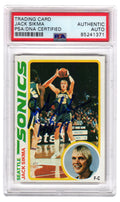 Jack Sikma Signed Supersonics 1978-79 Topps Rookie Basketball Card #117 w/HOF'19 - (PSA Encapsulated) - SIKCAR203 - Jack Sikma Signed Supersonics 1978-79 Topps Rookie Basketball Card #117 w/HOF'19 - (PSA Encapsulated) product image