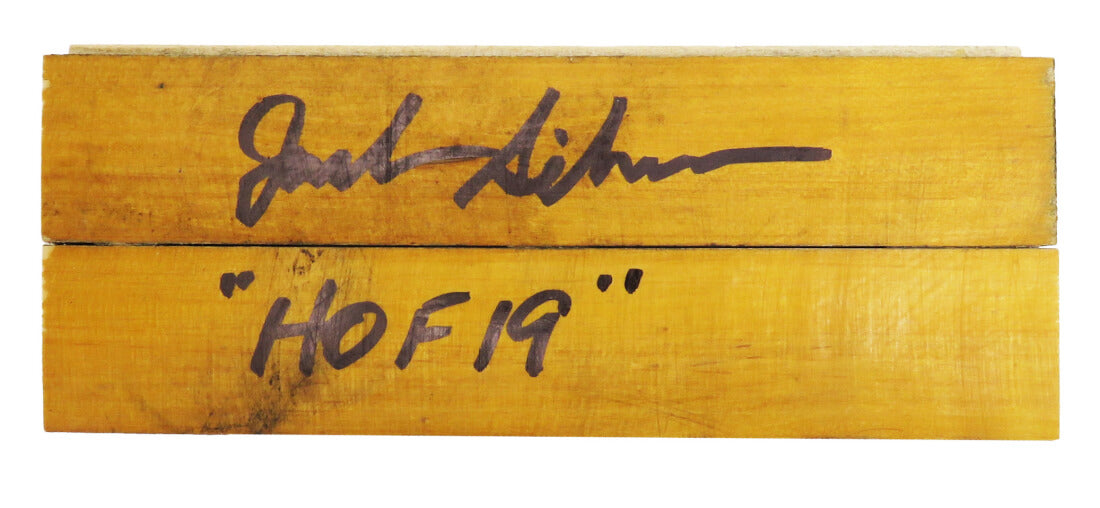 Jack Sikma Signed 8x3 Basketball Court Floor Piece w/HOF'19 - SIKFLO200 - Jack Sikma Signed 8x3 Basketball Court Floor Piece w/HOF'19 product image