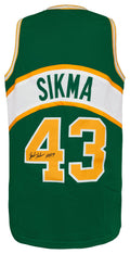Jack Sikma Signed Green T/B Custom Basketball Jersey w/HOF'19 - SIKJRY201 - Jack Sikma Signed Green T/B Custom Basketball Jersey w/HOF'19 product image