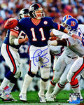 Phil Simms Signed New York Giants Super Bowl XXI Passing Action 8x10 Photo - SIM08P320 - Phil Simms Signed New York Giants Super Bowl XXI Passing Action 8x10 Photo product image