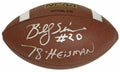 Billy Sims Signed Wilson NCAA Full Size Football w/78 Heisman - SIMFTB304 - Billy Sims Signed Wilson NCAA Full Size Football w/78 Heisman product image
