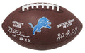 Billy Sims Signed Detroit Lions Logo Football w/80 ROY - SIMFTB307 - Billy Sims Signed Detroit Lions Logo Football w/80 ROY product image