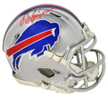 O.J. Simpson Signed Buffalo Bills Chrome Riddell Speed Mini Helmet - SIMMIN330 - O.J. Simpson Signed Buffalo Bills Chrome Riddell Speed Mini Helmet product image