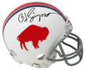 O.J. Simpson Signed Buffalo Bills Throwback Riddell Mini Helmet - SIMMIN333 - O.J. Simpson Signed Buffalo Bills Throwback Riddell Mini Helmet product image