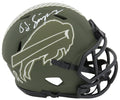 O.J. Simpson Signed Buffalo Bills Salute to Service Riddell Speed Mini Helmet - SIMMIN338 - O.J. Simpson Signed Buffalo Bills Salute to Service Riddell Speed Mini Helmet product image