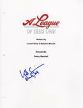 Kelli Simpkins Signed A League Of Their Own Movie Script Cover Page w/Beverly #4 - SIMOTH500 - Kelli Simpkins Signed A League Of Their Own Movie Script Cover Page w/Beverly #4 product image