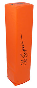 O.J. Simpson Signed Orange Endzone Football Pylon - SIMPYL300 - O.J. Simpson Signed Orange Endzone Football Pylon product image