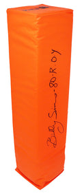 Billy Sims Signed Orange Endzone Football Pylon w/80 ROY - SIMPYL311 - Billy Sims Signed Orange Endzone Football Pylon w/80 ROY product image
