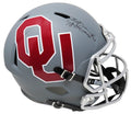 Billy Sims Signed Oklahoma Sooners AMP Alternate Series Riddell Speed Full Size Replica Helmet w/78 Heisman - SIMREP301 - Billy Sims Signed Oklahoma Sooners AMP Alternate Series Riddell Speed Full Size Replica Helmet w/78 Heisman product image