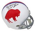 O.J. Simpson Signed Buffalo Bills Throwback White Riddell Full Size Replica Helmet w/The Juice Is Loose - SIMREP311 - O.J. Simpson Signed Buffalo Bills Throwback White Riddell Full Size Replica Helmet w/The Juice Is Loose product image