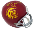 O.J. Simpson Signed USC Trojans Riddell Full Size Replica Helmet - SIMREP315 - O.J. Simpson Signed USC Trojans Riddell Full Size Replica Helmet product image