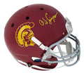 O.J. Simpson Signed USC Trojans Schutt Full Size Replica Helmet - SIMREP316 - O.J. Simpson Signed USC Trojans Schutt Full Size Replica Helmet product image