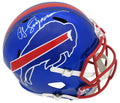 O.J. Simpson Signed Buffalo Bills FLASH Riddell Full Size Speed Replica Helmet - SIMREP321 - O.J. Simpson Signed Buffalo Bills FLASH Riddell Full Size Speed Replica Helmet product image