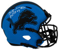 Billy Sims Signed Detroit Lions RAVE Riddell Full Size Speed Replica Helmet w/80 ROY - SIMREP354 - Billy Sims Signed Detroit Lions RAVE Riddell Full Size Speed Replica Helmet w/80 ROY product image