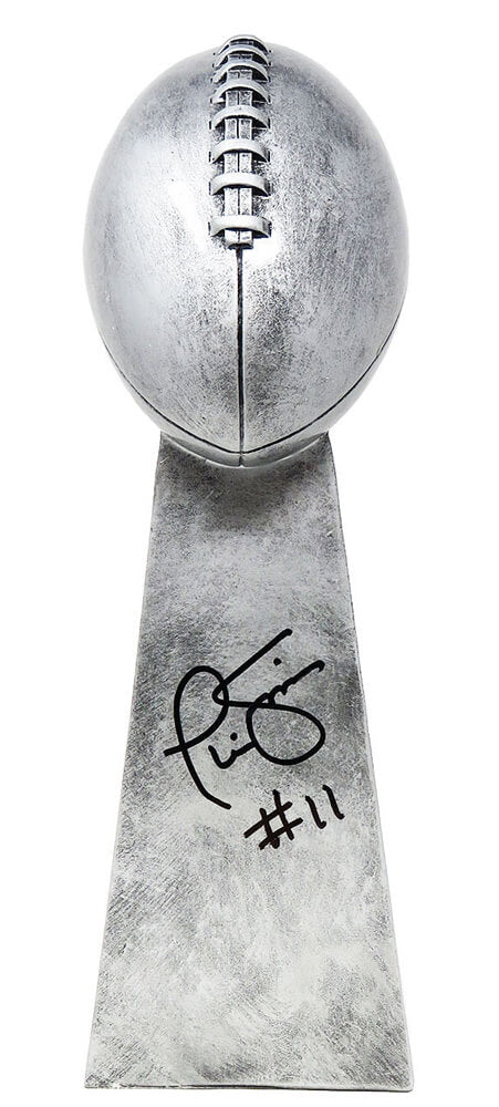 Phil Simms Signed Football World Champion 15 Inch Replica Trophy - SIMTRO300 - Phil Simms Signed Football World Champion 15 Inch Replica Trophy product image