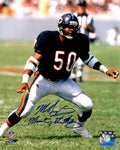 Mike Singletary Signed Chicago Bears Action Stance 8x10 Photo w/Monsters of the Midway - SIN08P305 - Mike Singletary Signed Chicago Bears Action Stance 8x10 Photo w/Monsters of the Midway product image