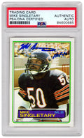 Mike Singletary Signed Bears 1983 Topps Rookie Card #38 w/HOF'98 - (PSA/DNA Encapsulated) - SINCAR308 - Mike Singletary Signed Bears 1983 Topps Rookie Card #38 w/HOF'98 - (PSA/DNA Encapsulated) product image