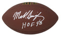 Mike Singletary Signed Wilson NFL Super Grip Full-Size Football w/HOF'98 - SINFTB300 - Mike Singletary Signed Wilson NFL Super Grip Full-Size Football w/HOF'98 product image