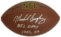 Mike Singletary Signed Wilson Super Grip Full-Size Football w/1985, 88 NFL DPOY - SINFTB302 - Mike Singletary Signed Wilson Super Grip Full-Size Football w/1985, 88 NFL DPOY product image