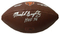 Mike Singletary Signed Chicago Bears Wilson Logo Football w/HOF 98 - SINFTB316 - Mike Singletary Signed Chicago Bears Wilson Logo Football w/HOF 98 product image