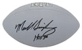 Mike Singletary Signed Wilson MVP Silver Full Size NFL Football w/HOF'98 - SINFTB322 - Mike Singletary Signed Wilson MVP Silver Full Size NFL Football w/HOF'98 product image