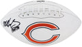 Mike Singletary Signed Chicago Bears Wilson White Logo Football w/HOF'98 - SINFTB324 - Mike Singletary Signed Chicago Bears Wilson White Logo Football w/HOF'98 product image