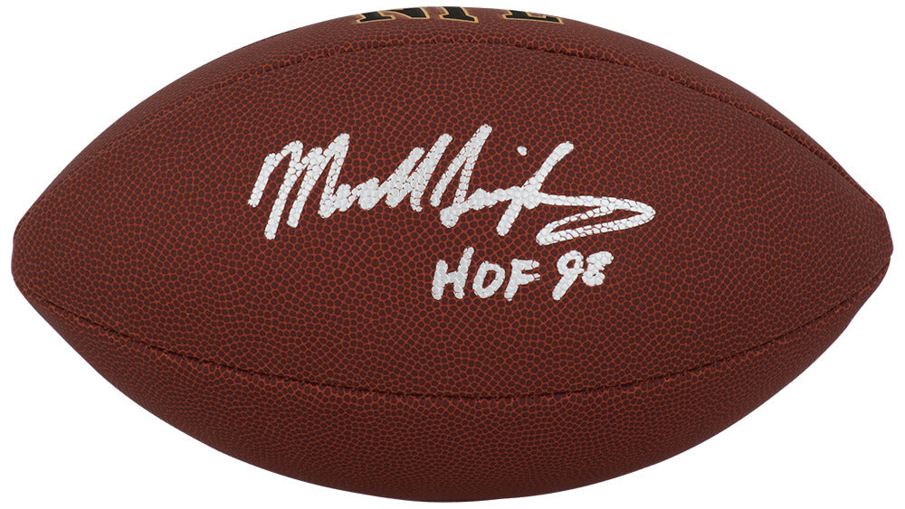 Mike Singletary Signed Wilson Super Grip Full Size NFL Football w/HOF'98 - (JSA) - SINFTB326 - Mike Singletary Signed Wilson Super Grip Full Size NFL Football w/HOF'98 - (JSA) product image