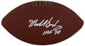Mike Singletary Signed Wilson Super Grip F/S NFL Football w/HOF'98 - SINFTB328 - Mike Singletary Signed Wilson Super Grip F/S NFL Football w/HOF'98 product image