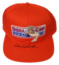 Gary Sinise Signed Forrest Gump Red Bubba Gump Shrimp Co Hat - SINHAT500 - Gary Sinise Signed Forrest Gump Red Bubba Gump Shrimp Co Hat product image