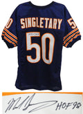Mike Singletary Signed Navy Custom Throwback Jersey w/HOF'98 - PSA/DNA - SINJRY301 - Mike Singletary Signed Navy Custom Throwback Jersey w/HOF'98 - PSA/DNA product image