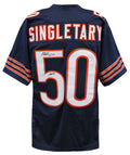 Mike Singletary Signed Navy Custom Football Jersey w/HOF'98  (JSA COA) - SINJRY312 - Mike Singletary Signed Navy Custom Football Jersey w/HOF'98 (JSA COA) product image