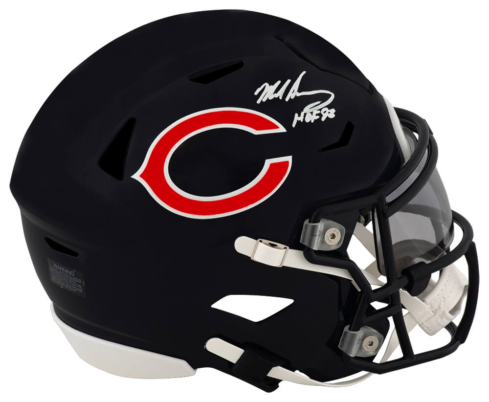 Mike Singletary Signed Chicago Bears Riddell Mid-Size (MIDI) SpeedFlex Helmet w/HOF'98 - SINMID300 - Mike Singletary Signed Chicago Bears Riddell Mid-Size (MIDI) SpeedFlex Helmet w/HOF'98 product image