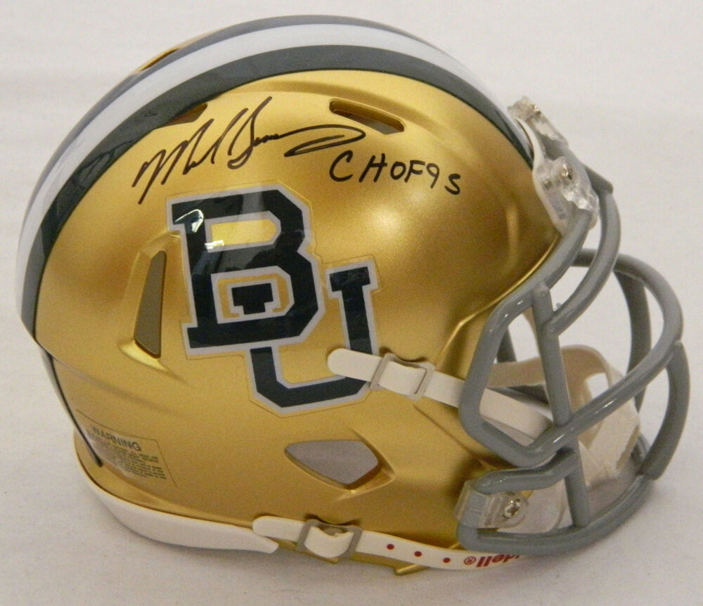 Mike Singletary Signed Baylor Bears Riddell Mini Helmet w/CHOF 95 - SINMIN307 - Mike Singletary Signed Baylor Bears Riddell Mini Helmet w/CHOF 95 product image