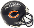 Mike Singletary Signed Bears Riddell Replica Mini Helmet w/Monsters of the Midway - SINMIN310 - Mike Singletary Signed Bears Riddell Replica Mini Helmet w/Monsters of the Midway product image