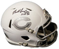 Mike Singletary Signed Bears White Ice Riddell Mini Helmet w/HOF'98 - SINMIN314 - Mike Singletary Signed Bears White Ice Riddell Mini Helmet w/HOF'98 product image
