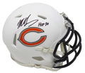 Mike Singletary Signed Chicago Bears Flat White Matte Speed Mini Helmet w/HOF'98 - SINMIN321 - Mike Singletary Signed Chicago Bears Flat White Matte Speed Mini Helmet w/HOF'98 product image