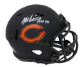 Mike Singletary Signed Chicago Bears Eclipse Black Matte Riddell Speed Mini Helmet w/HOF'98 - SINMIN322 - Mike Singletary Signed Chicago Bears Eclipse Black Matte Riddell Speed Mini Helmet w/HOF'98 product image