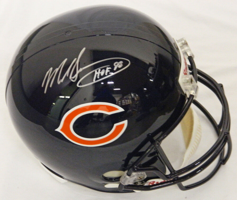 Mike Singletary Signed Bears Riddell F/S Replica Helmet w/HOF'98 - SINREP300 - Mike Singletary Signed Bears Riddell F/S Replica Helmet w/HOF'98 product image