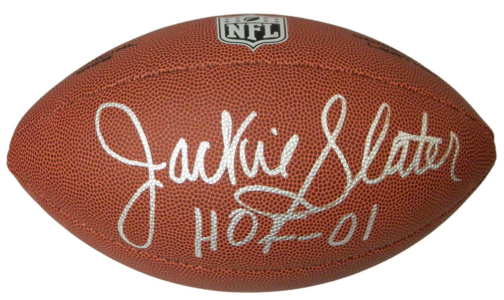 Jackie Slater Signed Wilson Limited Full Size NFL Football w/HOF'01 - SLAFTB300 - Jackie Slater Signed Wilson Limited Full Size NFL Football w/HOF'01 product image