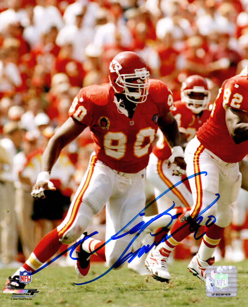 Neil Smith Signed Kansas City Chiefs 8x10 Photo - SMI08P335 - Neil Smith Signed Kansas City Chiefs 8x10 Photo product image