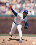 Lee Smith Signed Chicago Cubs White Jersey Pitching Action 16x20 Photo - SMI16P121 - Lee Smith Signed Chicago Cubs White Jersey Pitching Action 16x20 Photo product image