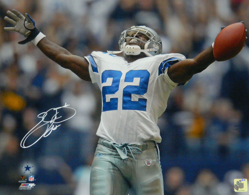 Emmitt Smith Signed Cowboys Record-Breaker 16x20 Photo - SMI16P300 - Emmitt Smith Signed Cowboys Record-Breaker 16x20 Photo product image
