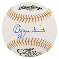 Ozzie Smith Signed Rawlings Gold Glove Logo MLB Baseball - (Fanatics) - SMIBSB107 - Ozzie Smith Signed Rawlings Gold Glove Logo MLB Baseball - (Fanatics) product image