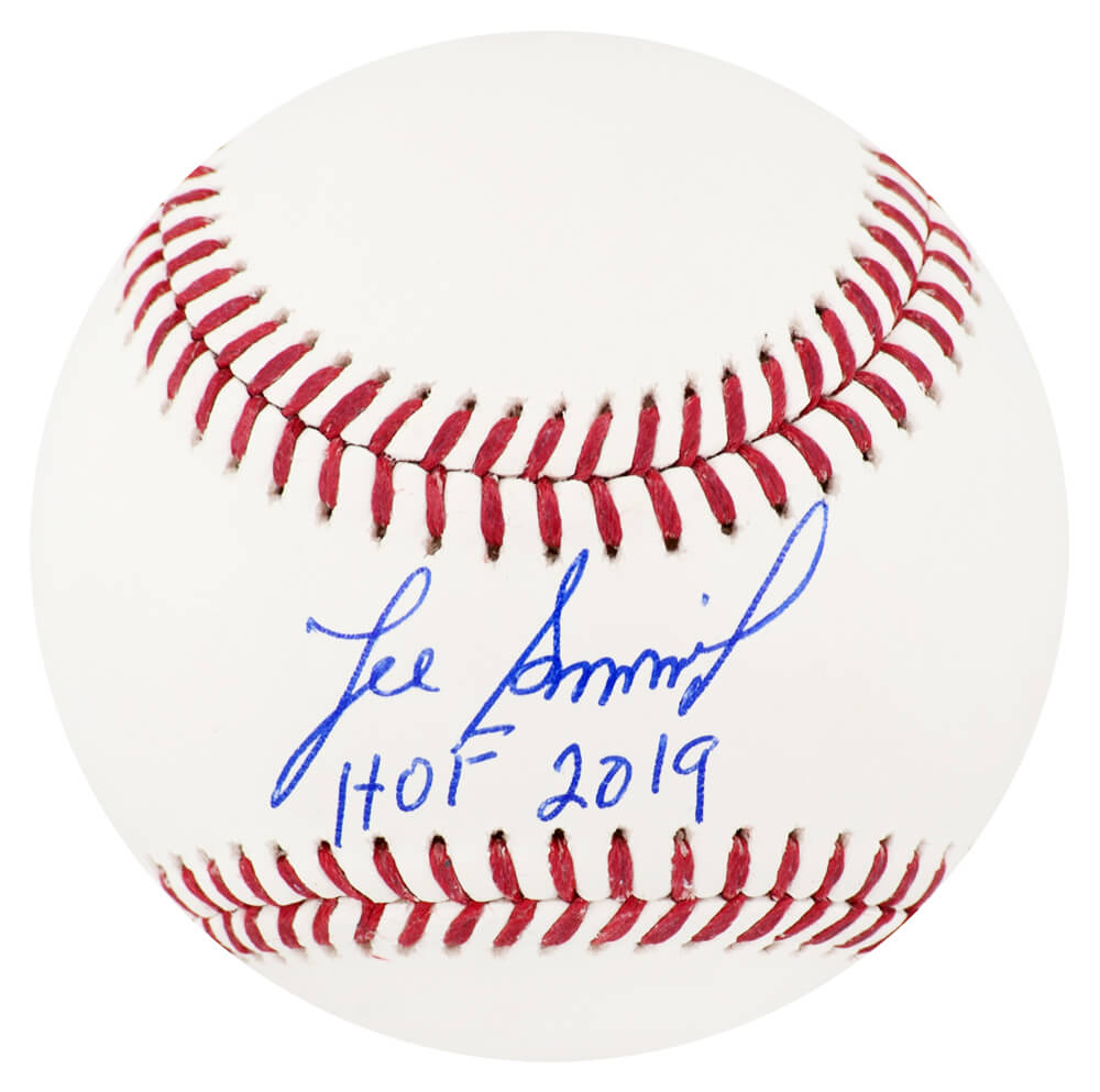 Lee Smith Signed Rawlings Official MLB Baseball w/HOF 2019 - SMIBSB112 - Lee Smith Signed Rawlings Official MLB Baseball w/HOF 2019 product image
