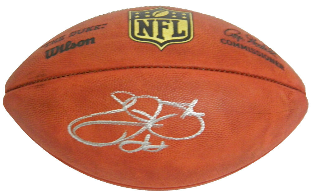 Emmitt Smith Signed Duke Wilson Official NFL Game Football - SMIFTB300 - Emmitt Smith Signed Duke Wilson Official NFL Game Football product image