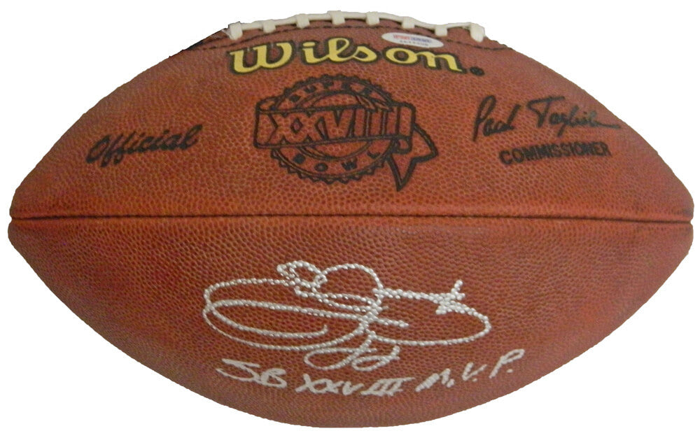Emmitt Smith Signed Super Bowl XXVIII Official Game Football w/SB XXVIII MVP - SMIFTB301 - Emmitt Smith Signed Super Bowl XXVIII Official Game Football w/SB XXVIII MVP product image