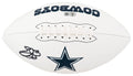 Emmitt Smith Signed Dallas Cowboys Franklin White Logo Football - (Beckett) - SMIFTB307 - Emmitt Smith Signed Dallas Cowboys Franklin White Logo Football - (Beckett) product image