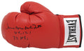 James 'Bonecrusher' Smith Signed Everlast Red Boxing Glove w/44-17-1, 32 KO's - SMIGLV503 - James 'Bonecrusher' Smith Signed Everlast Red Boxing Glove w/44-17-1, 32 KO's product image